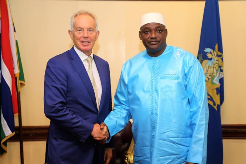 Tony Blair: Gambia has made progress under Barrow
