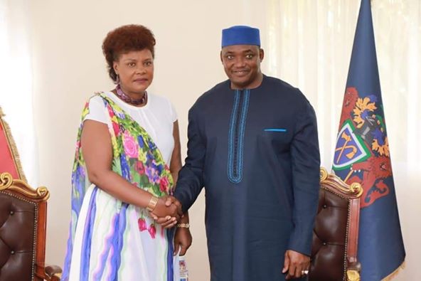 Danish, Oman, Korean Diplomats Present Credentials to President Barrow.
